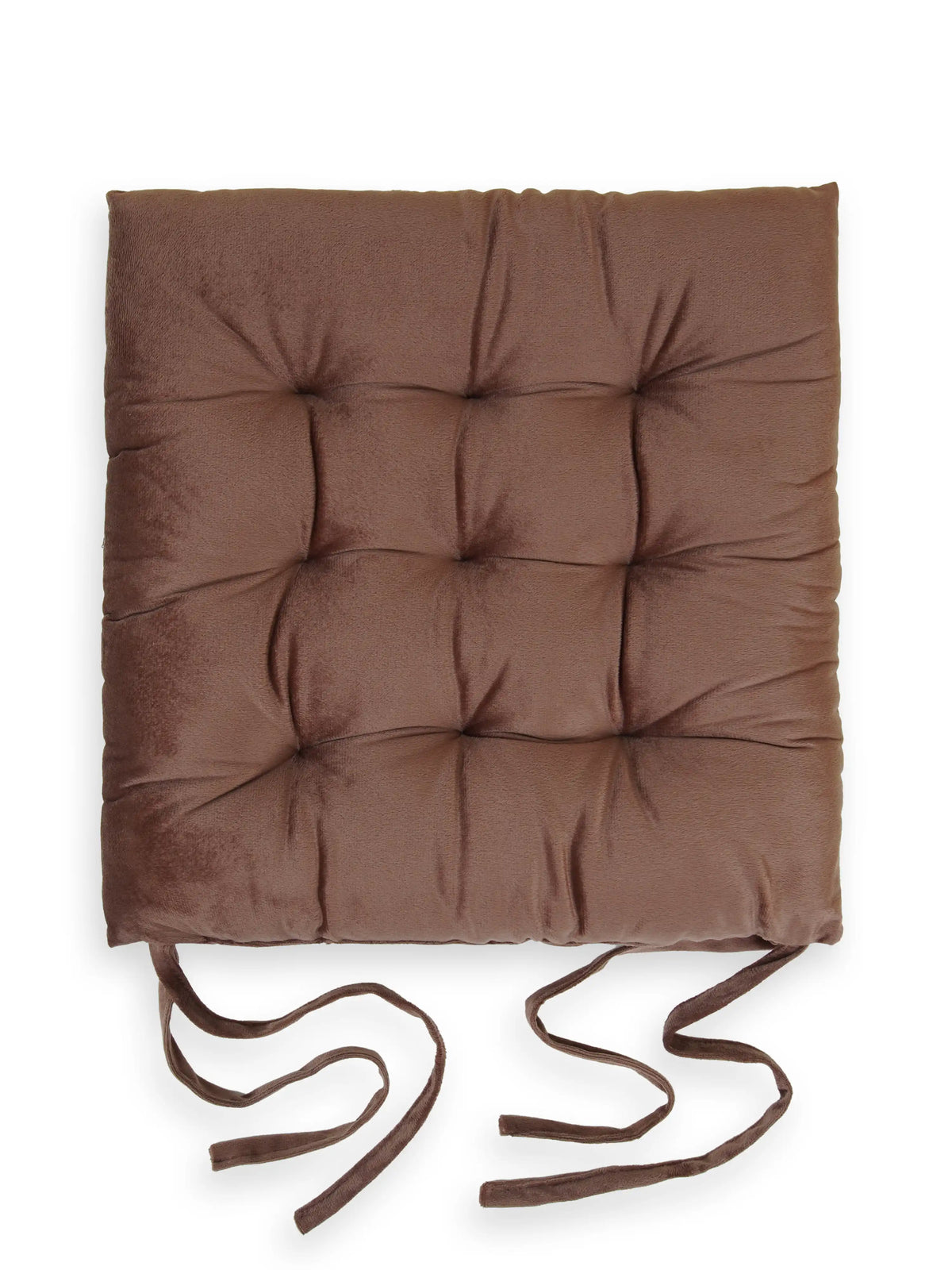 Atoz Home Decor Tufted Chair Pad with Tie Straps | Thick 14x14" Seat Cushionps