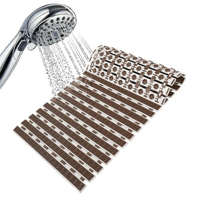 Obsessions Premium Anti-Slip Bath Mat with Suction Cups TPE Eco-Friendly