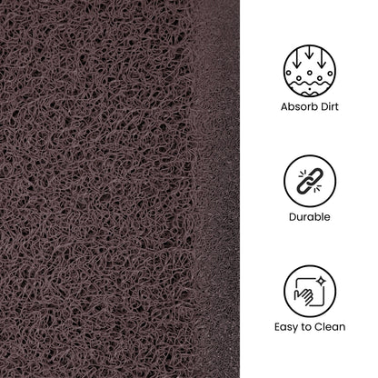 Premium PVC Noodle Anti-Skid Door Mat | Heavy-Duty Dirt Trapper