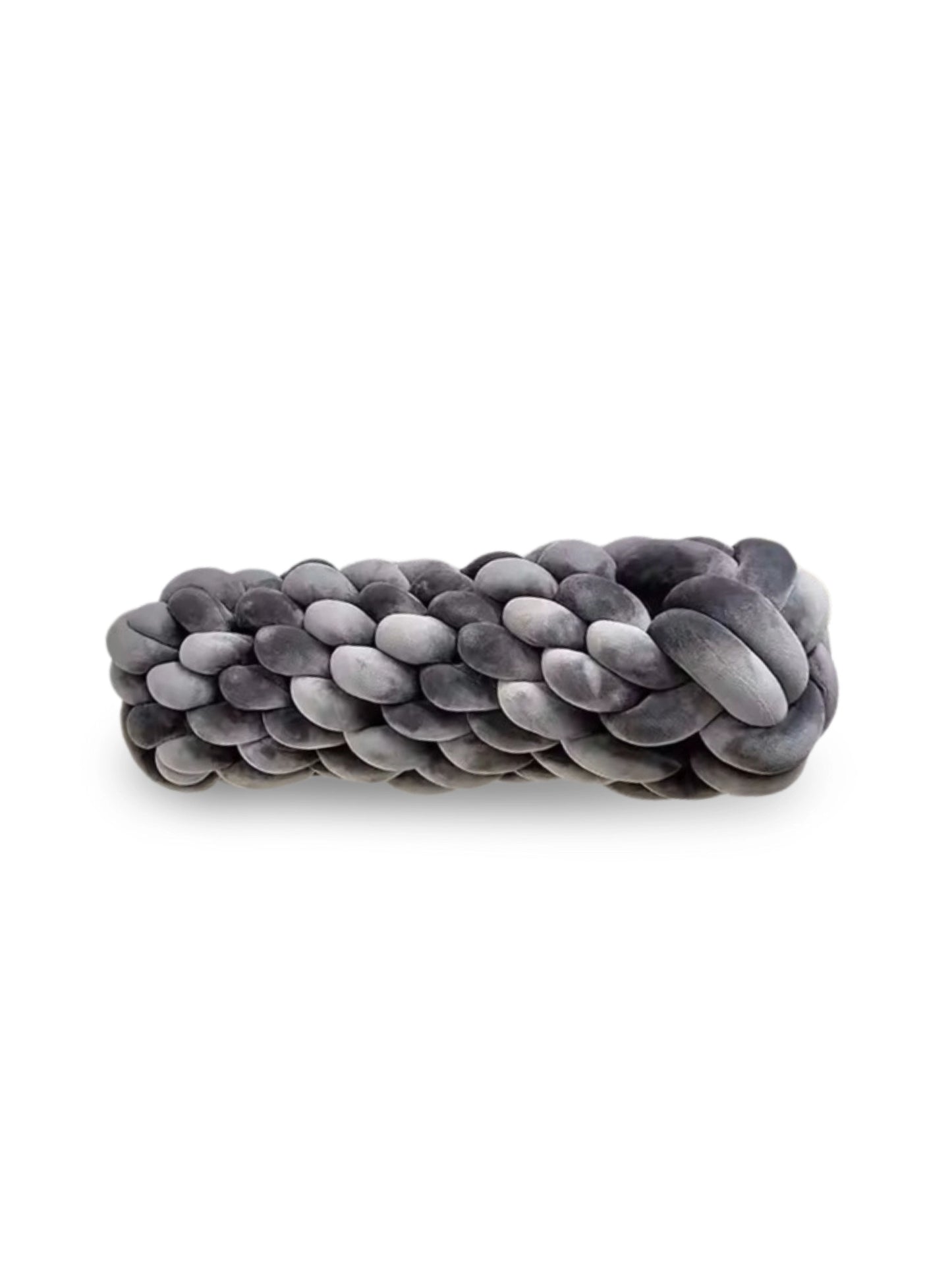 Knotted Bolster Cushion Pillow – Soft Decorative Support for Sofa & Bed