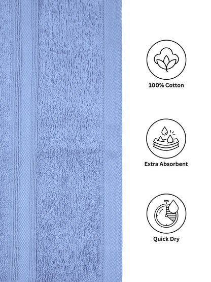 AtoZ Home Decor Home Essential 100% Cotton Hand Towels Pack of 2 (40x60 CM)