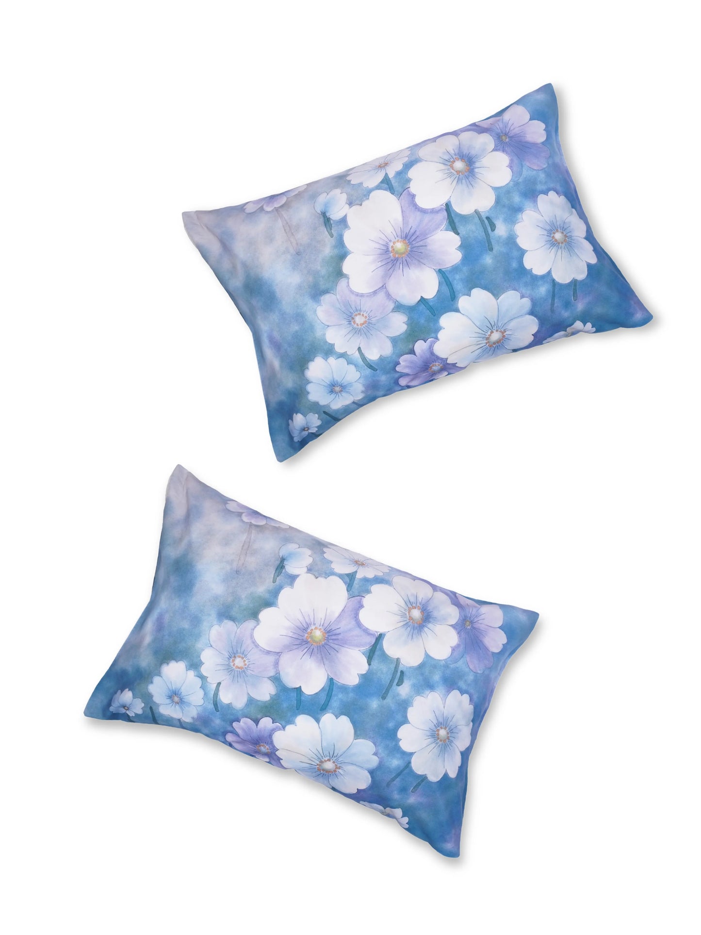 Bella Cotton Digital Motifs Queen Size Bedsheet Set (300 TC)