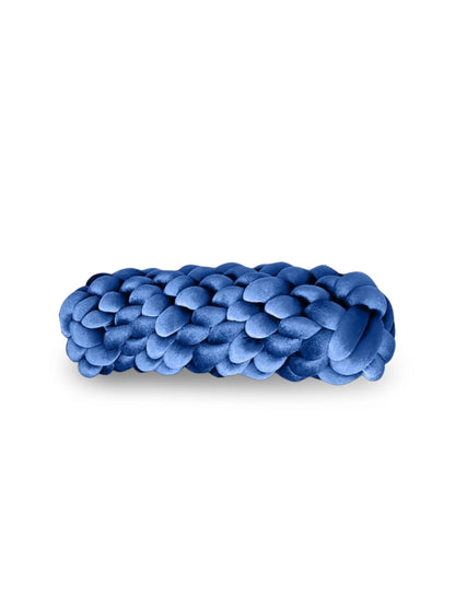 Knotted Bolster Cushion Pillow – Soft Decorative Support for Sofa & Bed