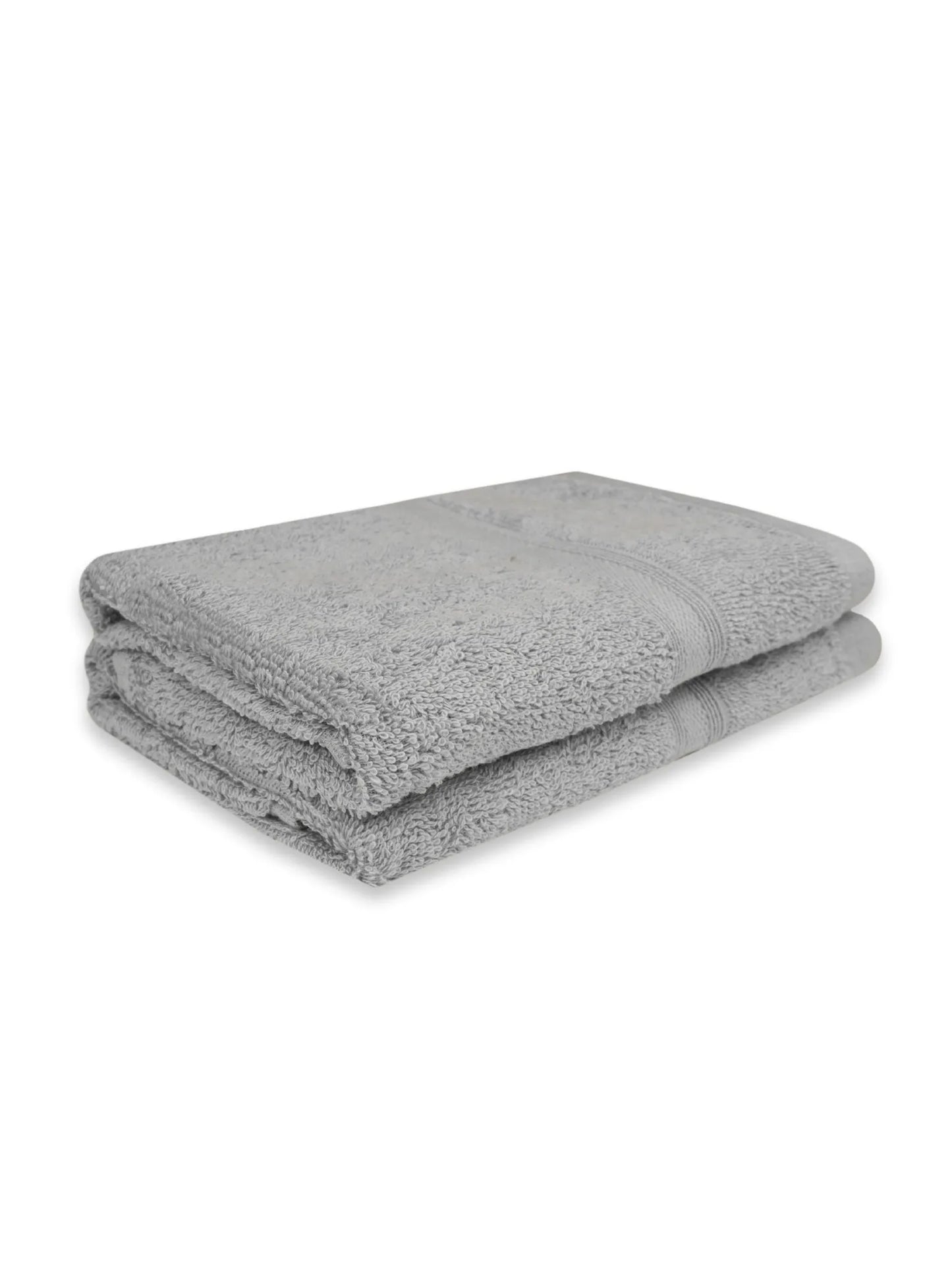 AtoZ Home Decor Home Essential 100% Cotton Hand Towels Pack of 2 (40x60 CM)