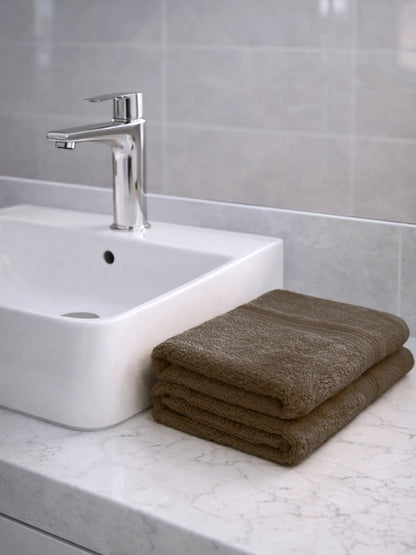 AtoZ Home Decor Home Essential 100% Cotton Hand Towels Pack of 2 (40x60 CM)