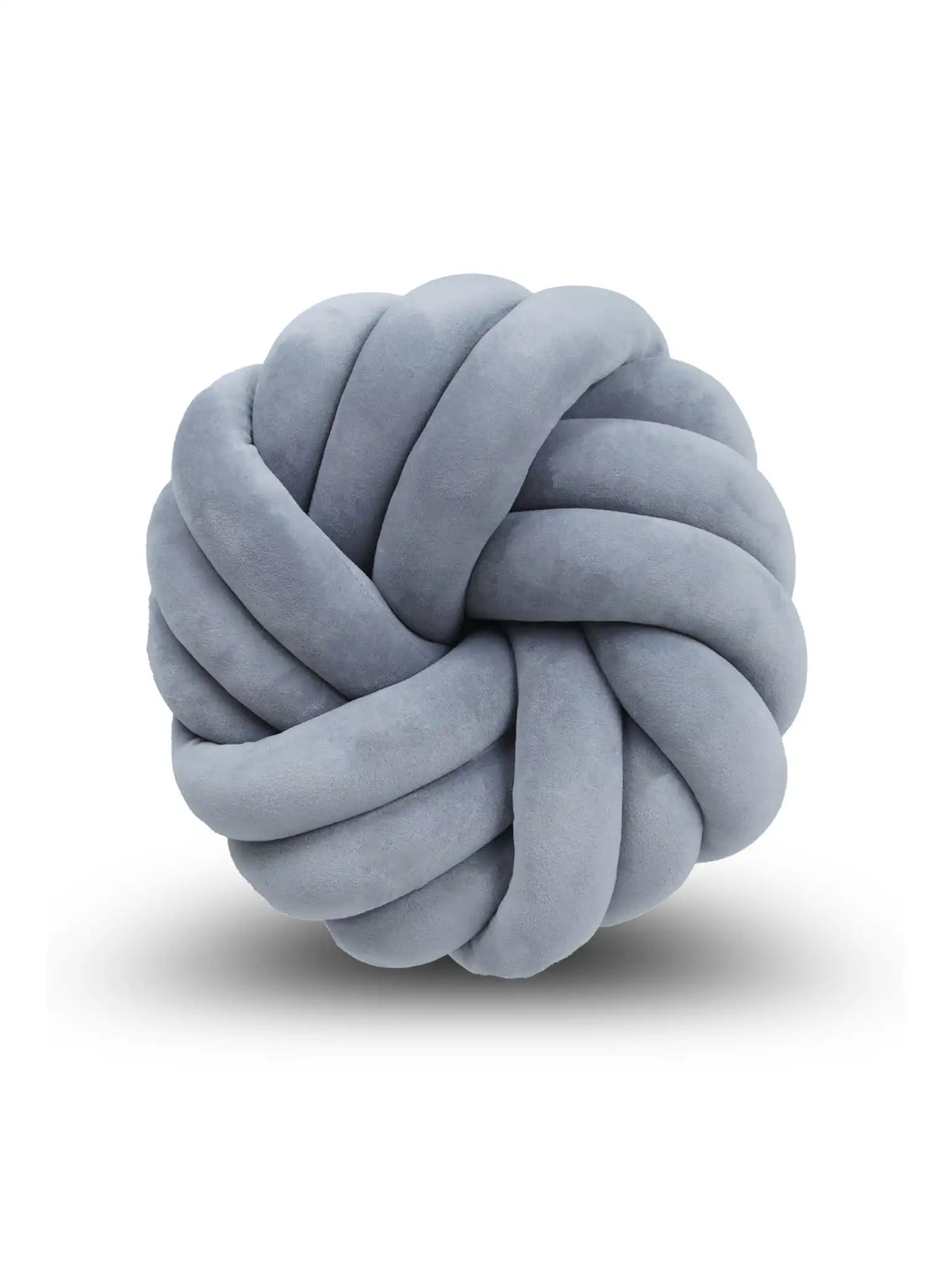 Round Knotted Cushion Ball Pillow – Soft Decorative Sofa & Bed Accent