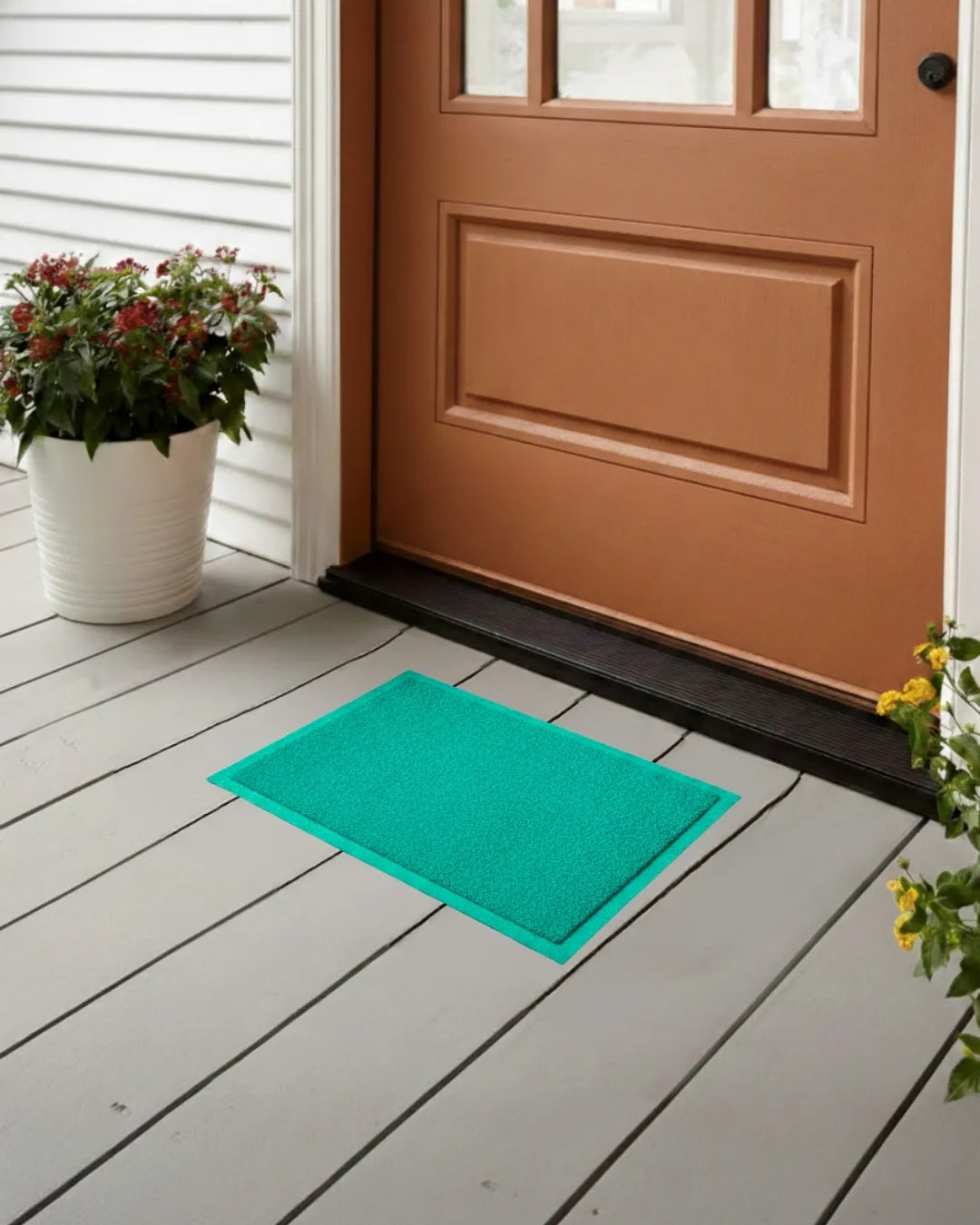 Premium PVC Noodle Anti-Skid Door Mat | Heavy-Duty Dirt Trapper