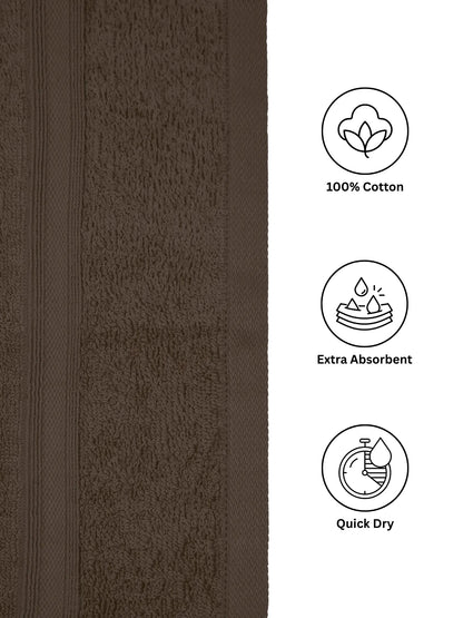 AtoZ Home Decor Home Essential 100% Cotton Hand Towels Pack of 2 (40x60 CM)