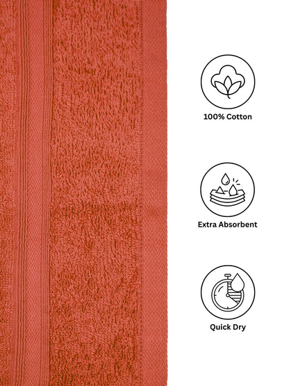 AtoZ Home Decor Home Essential 100% Cotton Hand Towels Pack of 2 (40x60 CM)