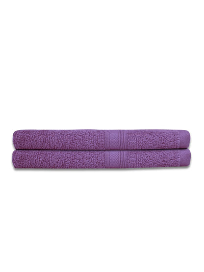 AtoZ Home Decor Home Essential 100% Cotton Hand Towels Pack of 2 (40x60 CM)