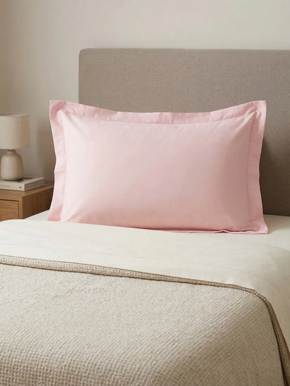 AtoZ Home Decor 100% Cotton Pillow Cover Flange Border (68 x 45 cm)