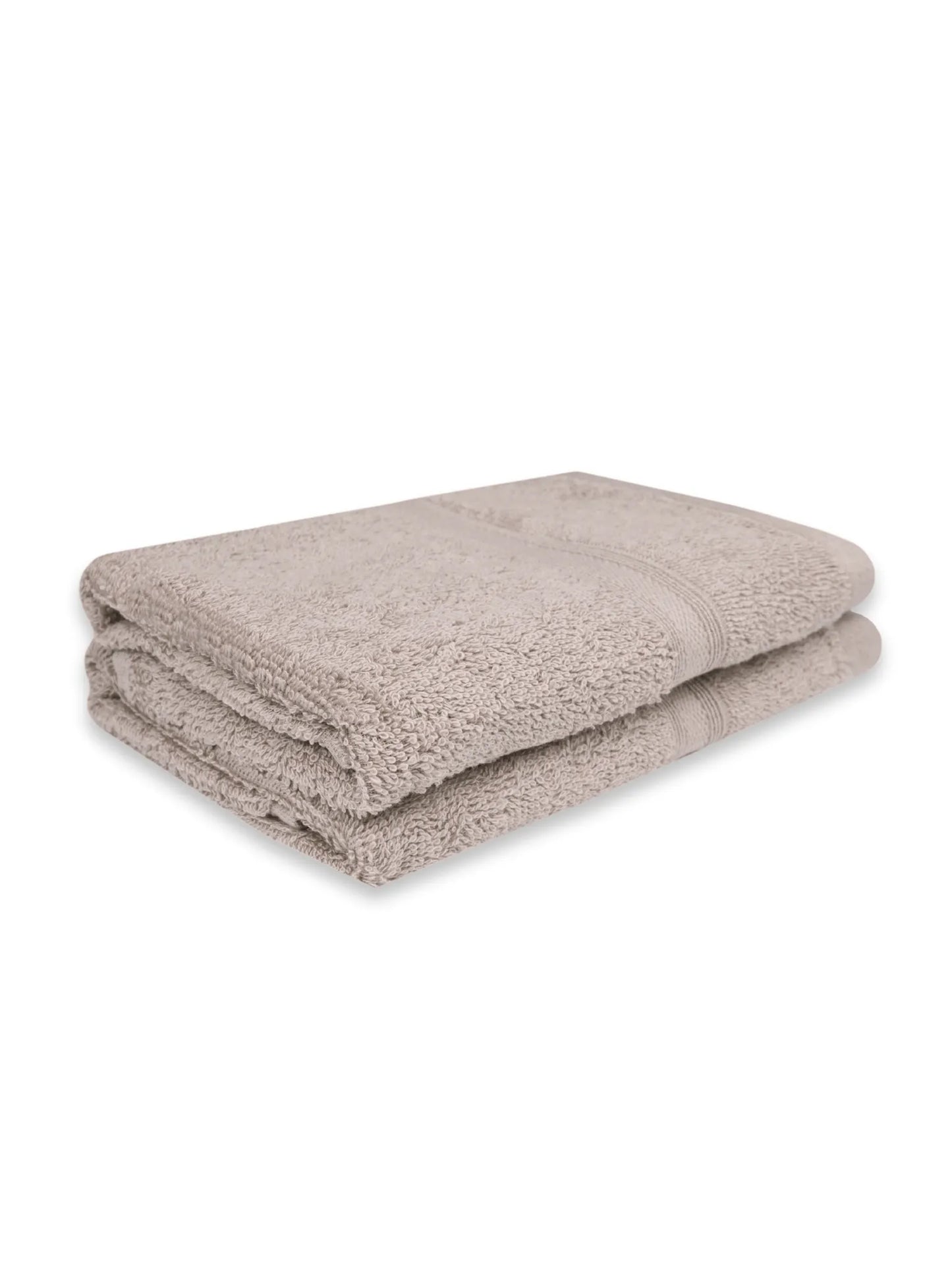 AtoZ Home Decor Home Essential 100% Cotton Hand Towels Pack of 2 (40x60 CM)