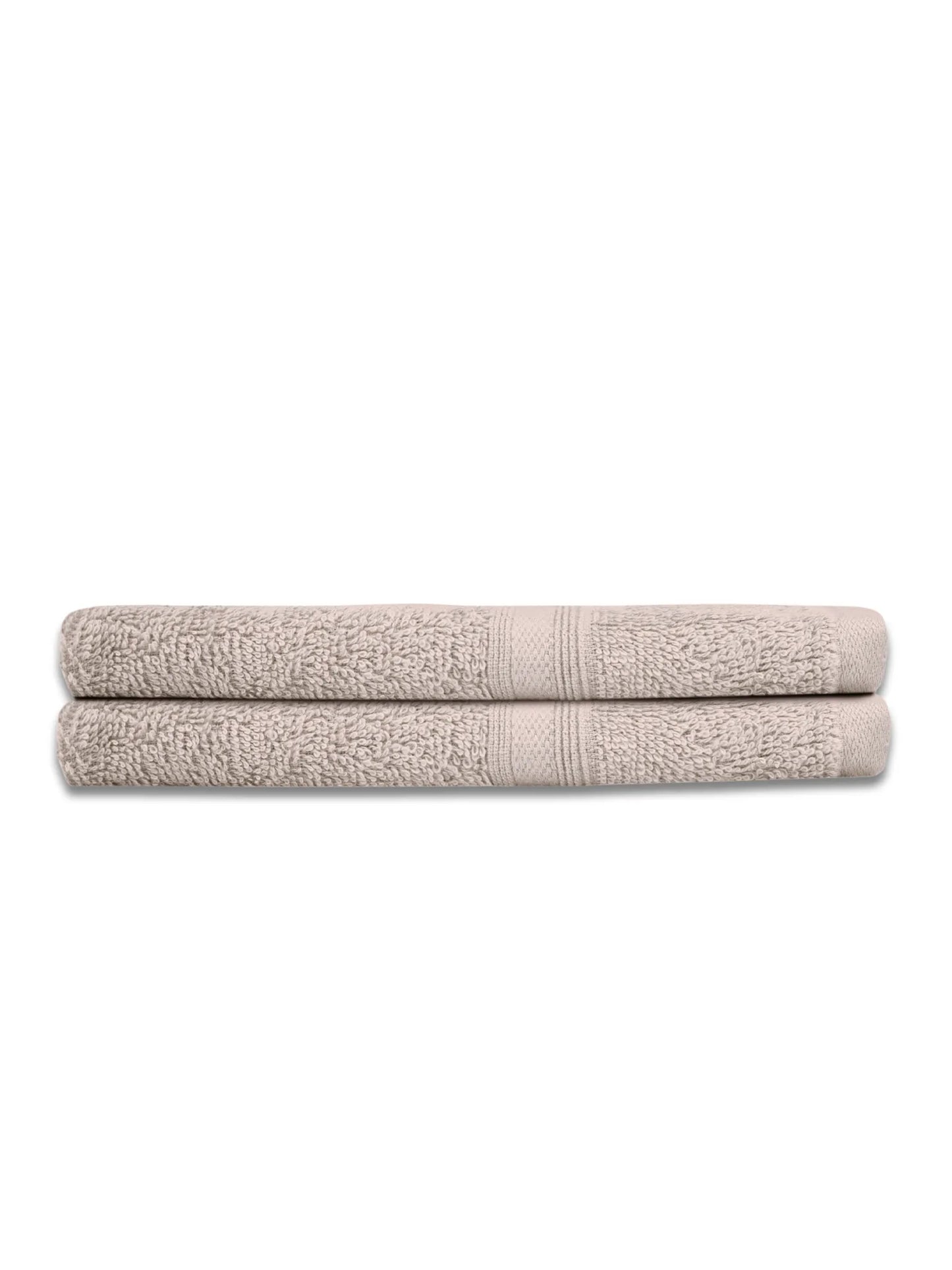 AtoZ Home Decor Home Essential 100% Cotton Hand Towels Pack of 2 (40x60 CM)