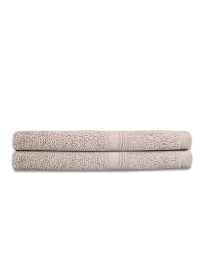 AtoZ Home Decor Home Essential 100% Cotton Hand Towels Pack of 2 (40x60 CM)