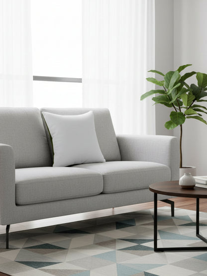 Fiber Cushion | Soft & Supportive White Cushion for Sofa, Bed & Chair