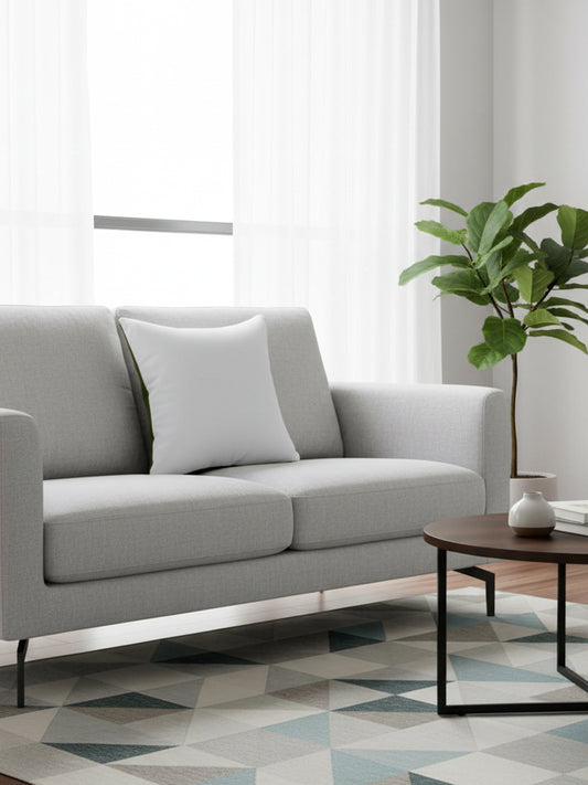 Fiber Cushion | Soft & Supportive White Cushion for Sofa, Bed & Chair