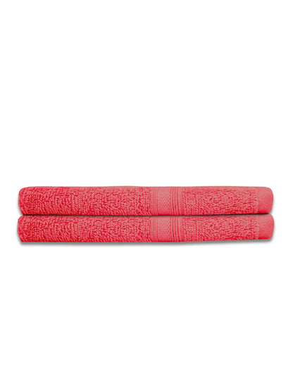 AtoZ Home Decor Home Essential 100% Cotton Hand Towels Pack of 2 (40x60 CM)