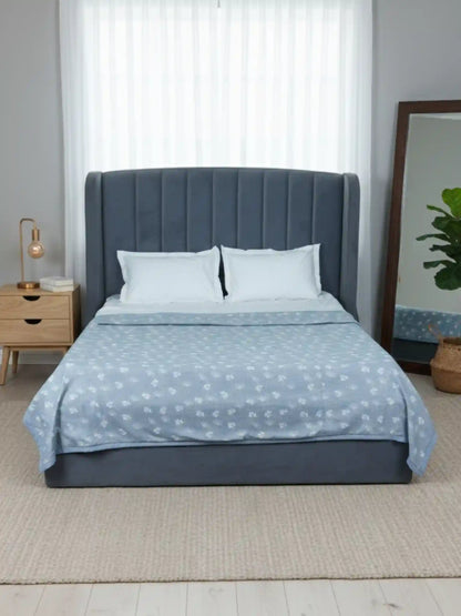 AtoZ Home Decor Royal Twig Reversible Cotton Double Dohar (224 x 240 cm)