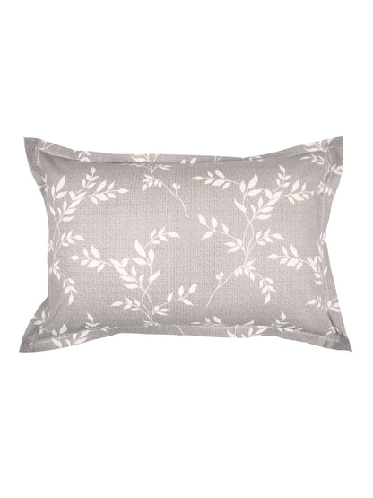 Atoz Home Decor Leaves Printed Cotton Pillow Covers (Set of 1 & 2)
