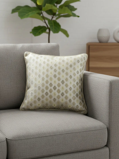 Printed Geometric Cushion Covers with Hidden Zipper (Set of 5)