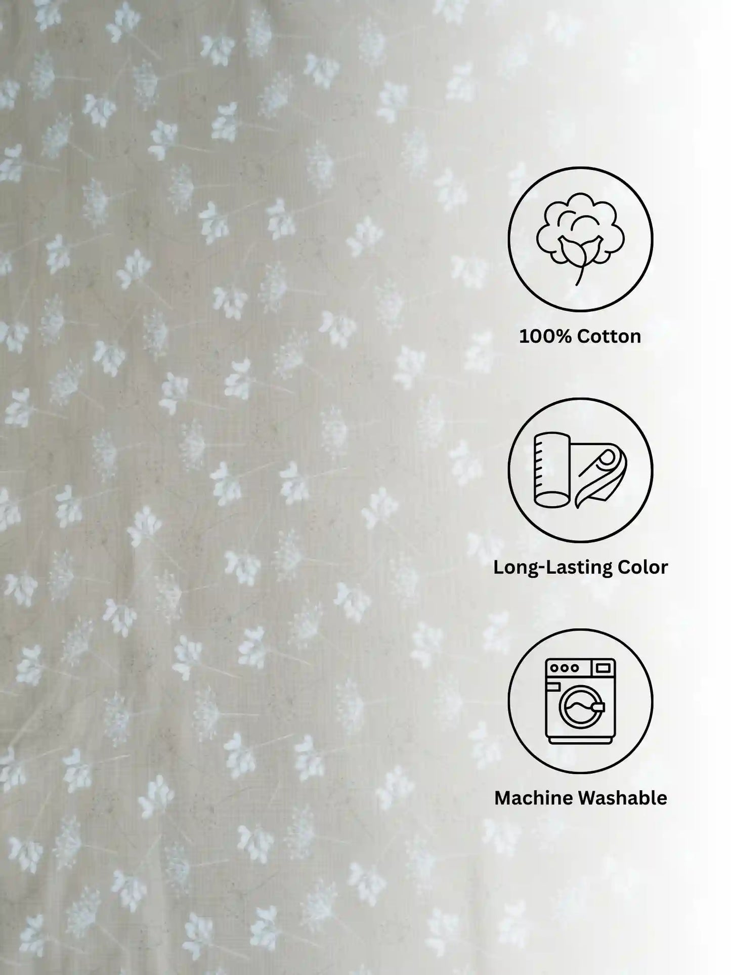 AtoZ Home Decor Royal Twig Reversible Cotton Double Dohar (224 x 240 cm)