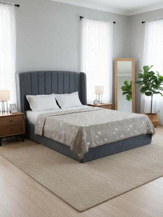 AtoZ Home Decor Royal Sonja Reversible Cotton Double Dohar (224 x 240 CM)