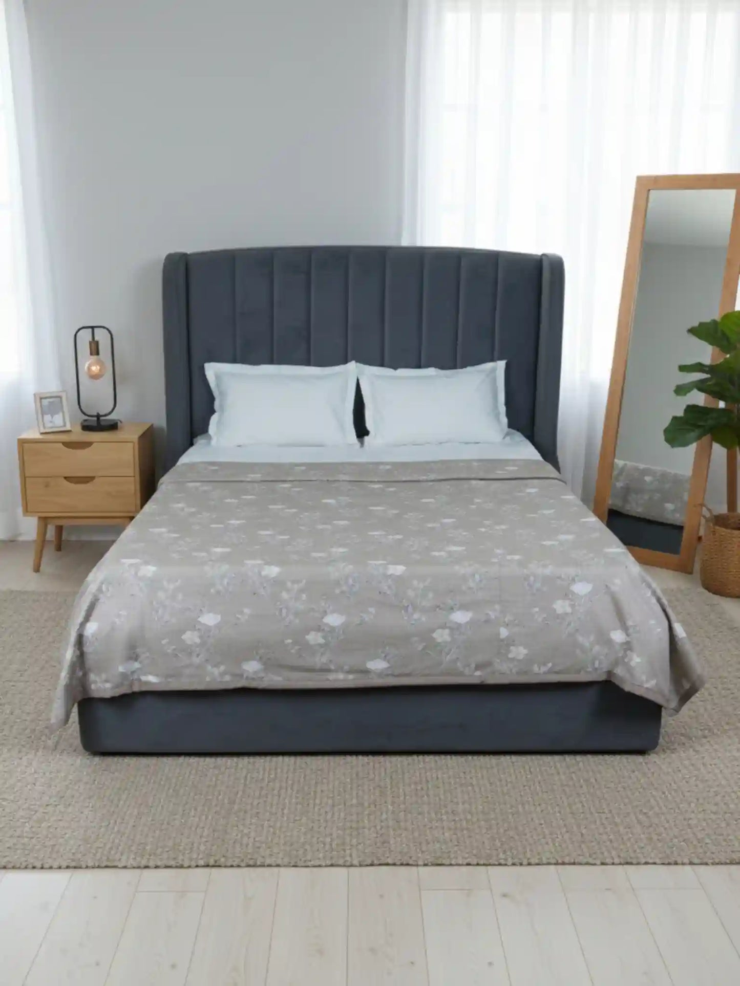 AtoZ Home Decor Royal Sonja Reversible Cotton Double Dohar (224 x 240 CM)