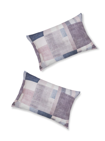 Essenze Digital Cotton Queen Size Bedsheet Set (300 TC)