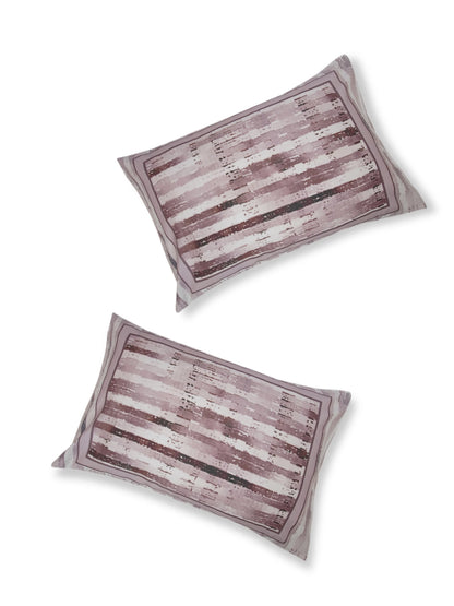 Essenze Digital Cotton Queen Size Bedsheet Set (300 TC)