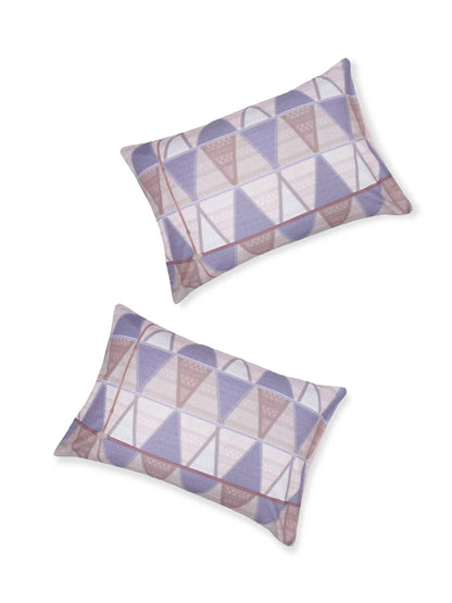 Essenze Digital Cotton Queen Size Bedsheet Set (300 TC)