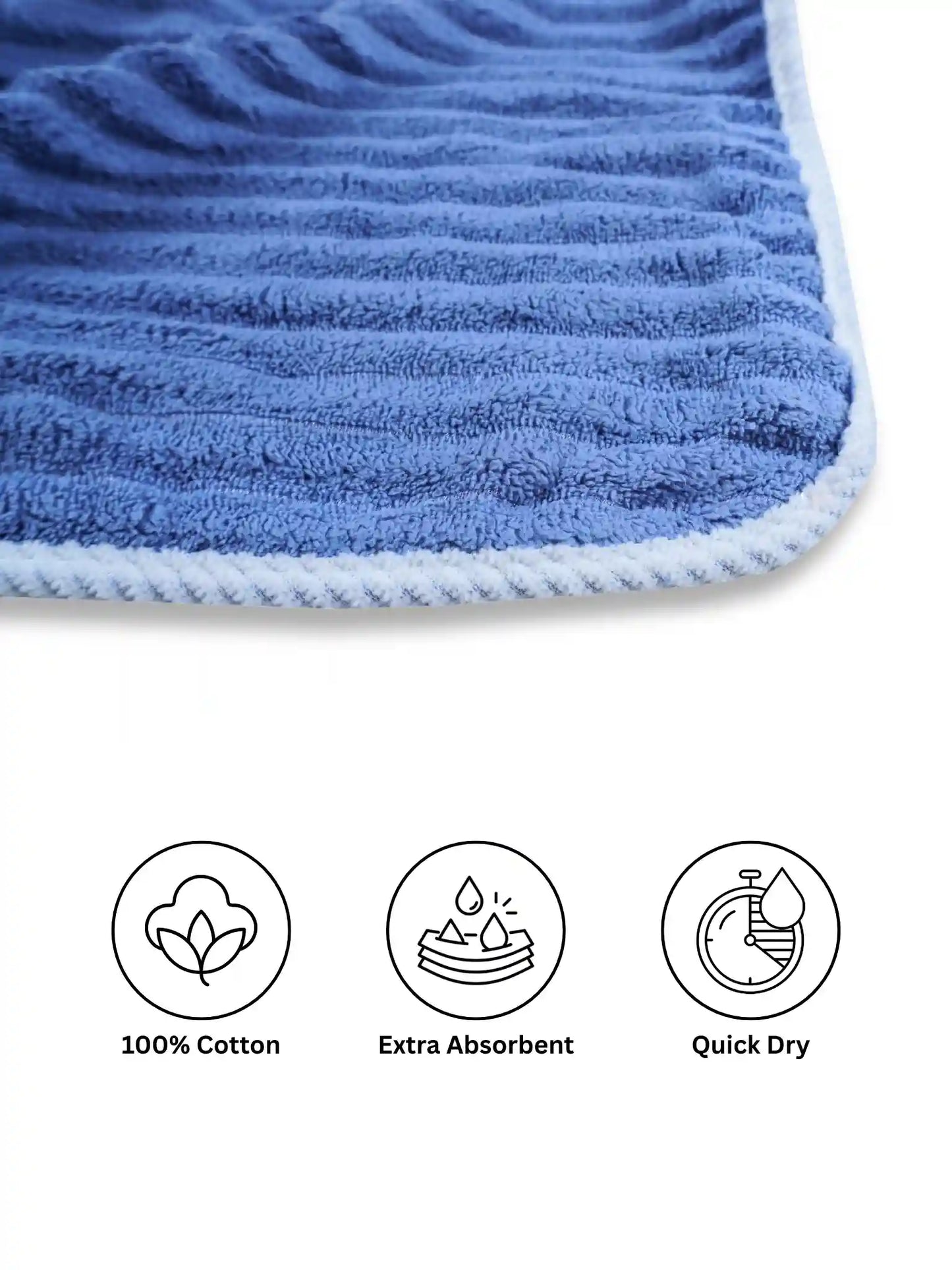 French Lilly Floral Ultra-Soft Bath Towel 