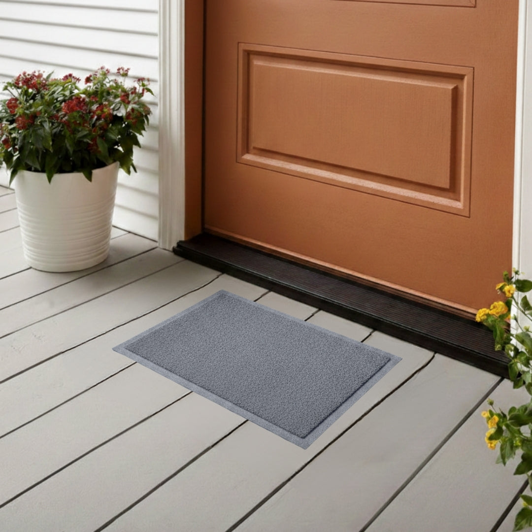 Premium PVC Noodle Anti-Skid Door Mat | Heavy-Duty Dirt Trapper