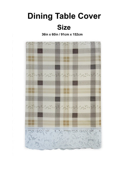 Freelance Tuscany Flannel-Backed Center Table Cloth | Wipe Clean