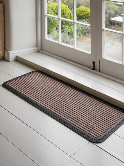 AtoZ Home Decor Ribbed Door Mat (Available in Multiple Sizes & Colors)