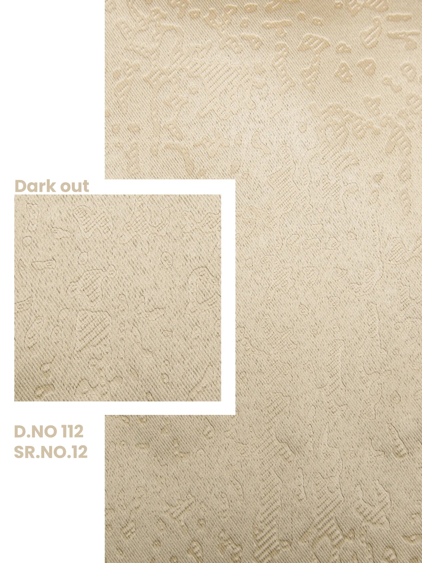Organic Abstract Darkout Curtains – Custom & Readymade