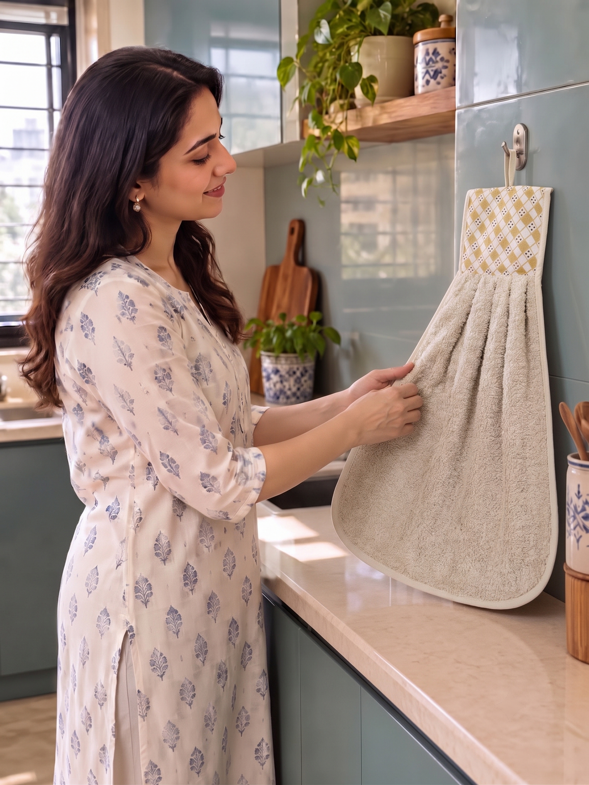 Kitchen Hanging Towel Online India | AtoZ home decor