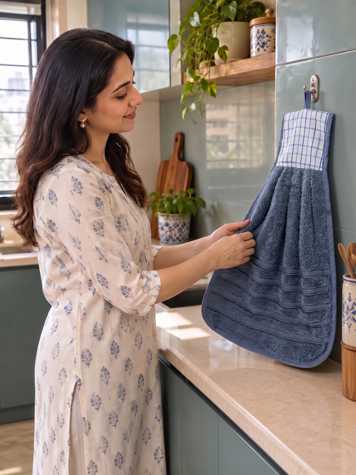 Kitchen Hanging Towel Online India | AtoZ home decor