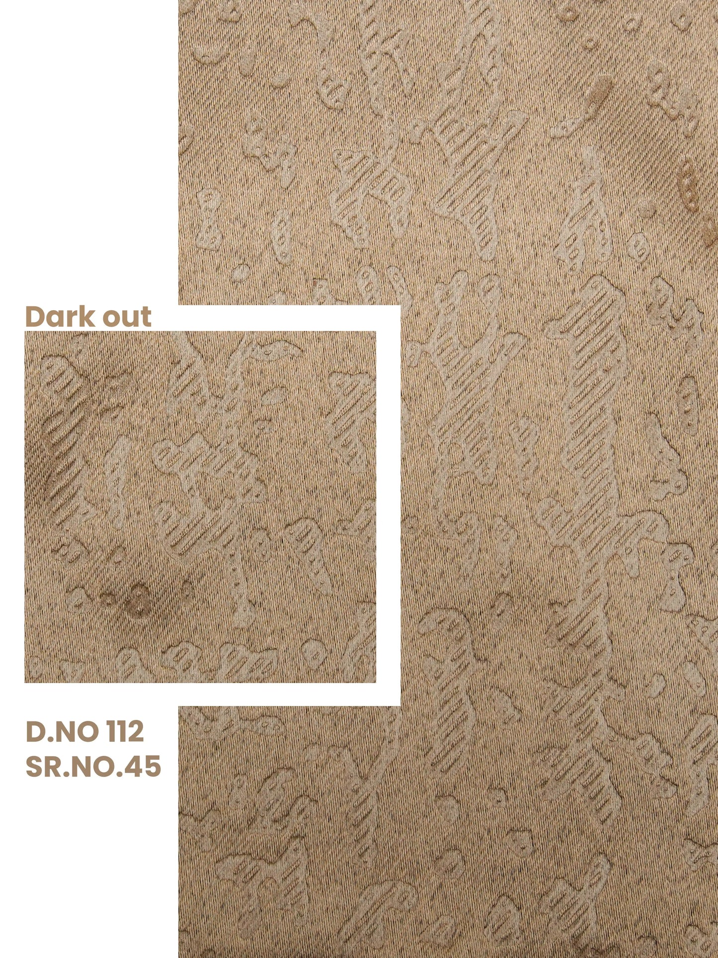 Organic Abstract Darkout Curtains – Custom & Readymade