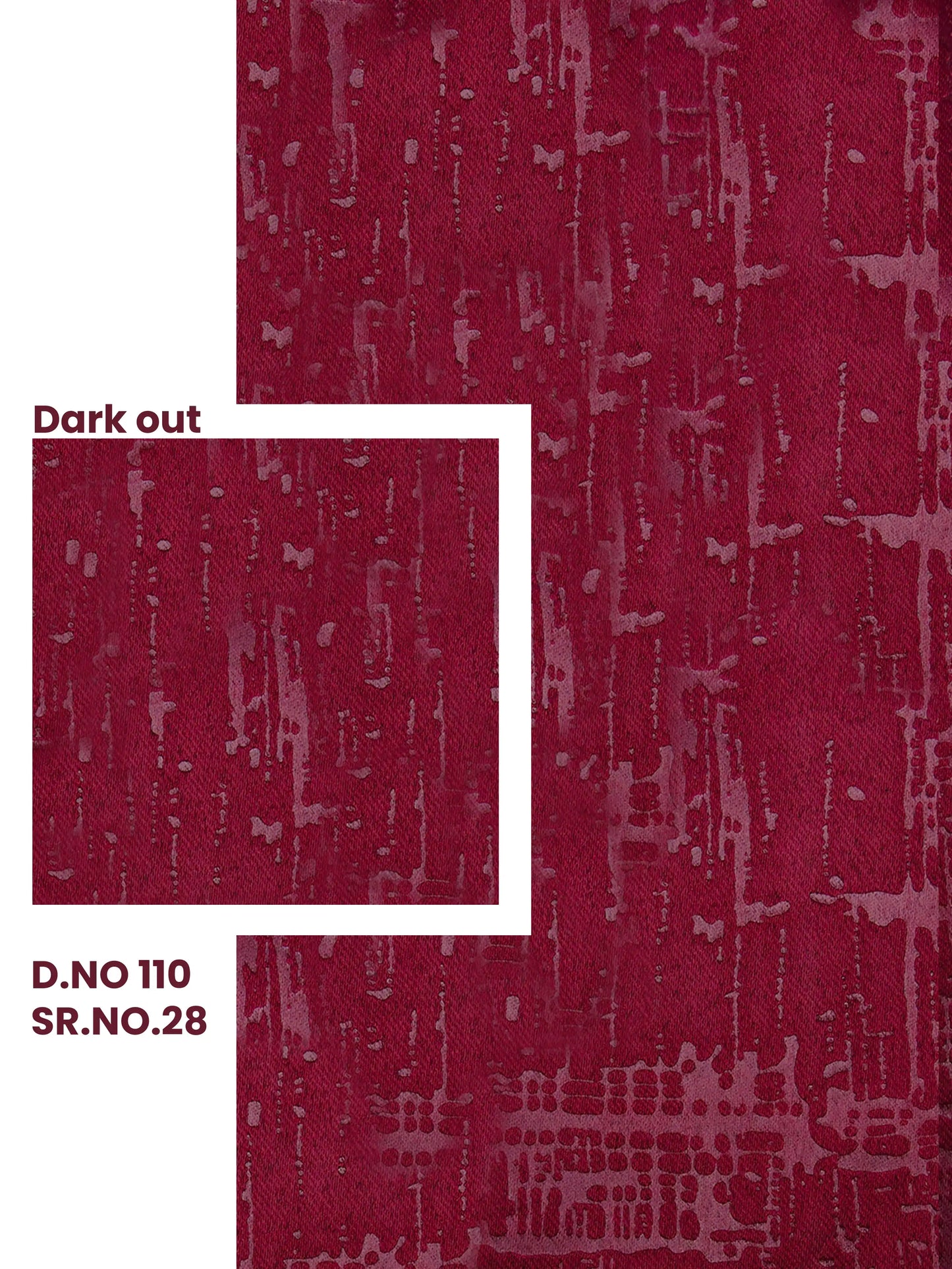Atoz Home Decor Modern Textured 80% Blackout Curtains (Custom & Readymade)