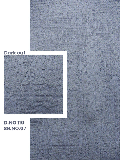 Atoz Home Decor Modern Textured 80% Blackout Curtains (Custom & Readymade)