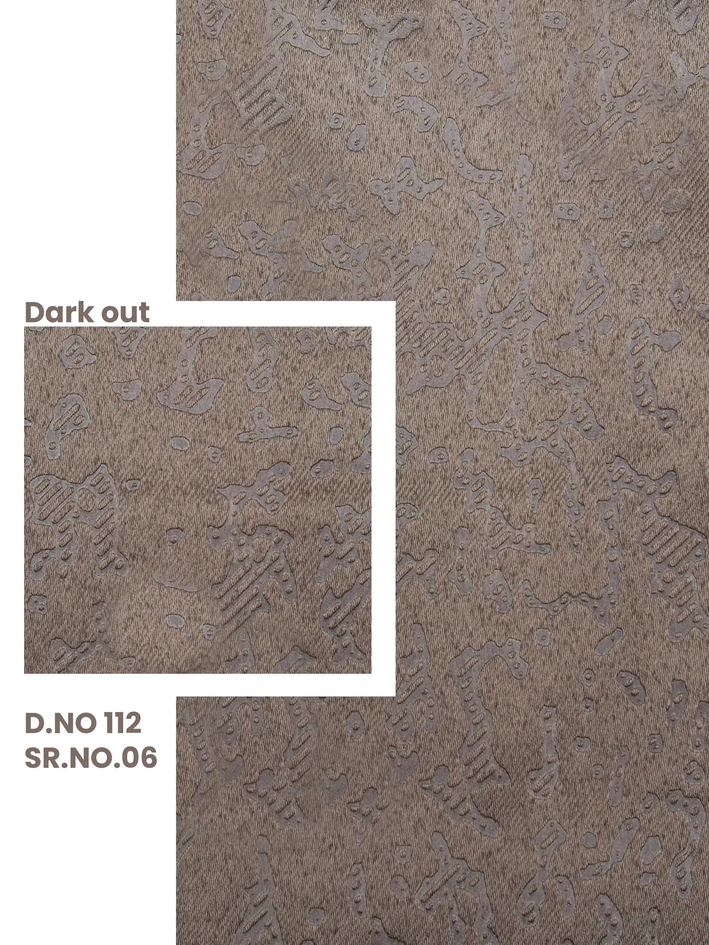Organic Abstract Darkout Curtains – Custom & Readymade