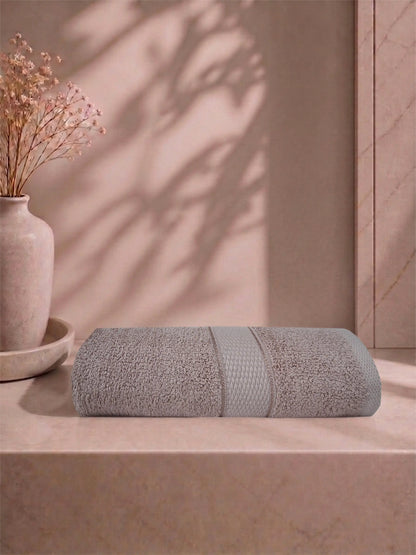 AtoZ Home Decor Bamboo Bath Towel | Highly Absorbent (75 x 150 CM)
