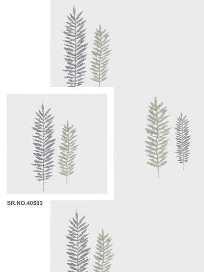 Evabella Embroidered Leaf Sheer Curtains | Light Filtering Window Decor