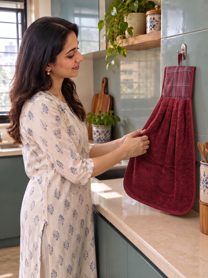 Kitchen Hanging Towel Online India | AtoZ home decor