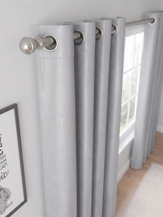 AtoZ Home Decor Faux-Twill 80% Blackout Curtains (Standard & Custom Sizes)