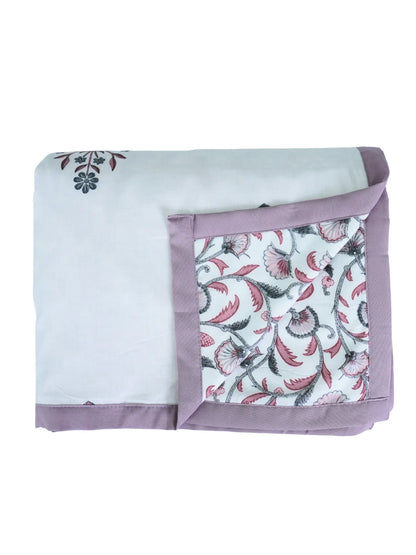AtoZ Home Decor Royal Bunny Reversible Cotton Single Dohar
