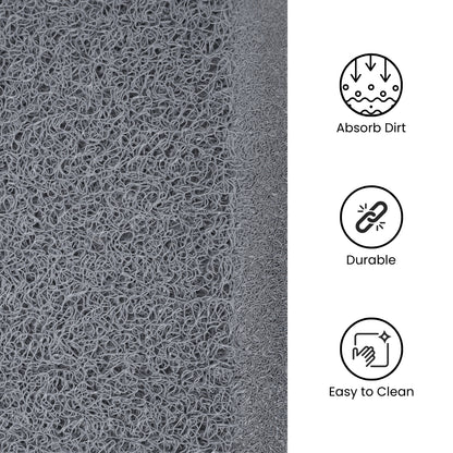 Premium PVC Noodle Anti-Skid Door Mat | Heavy-Duty Dirt Trapper