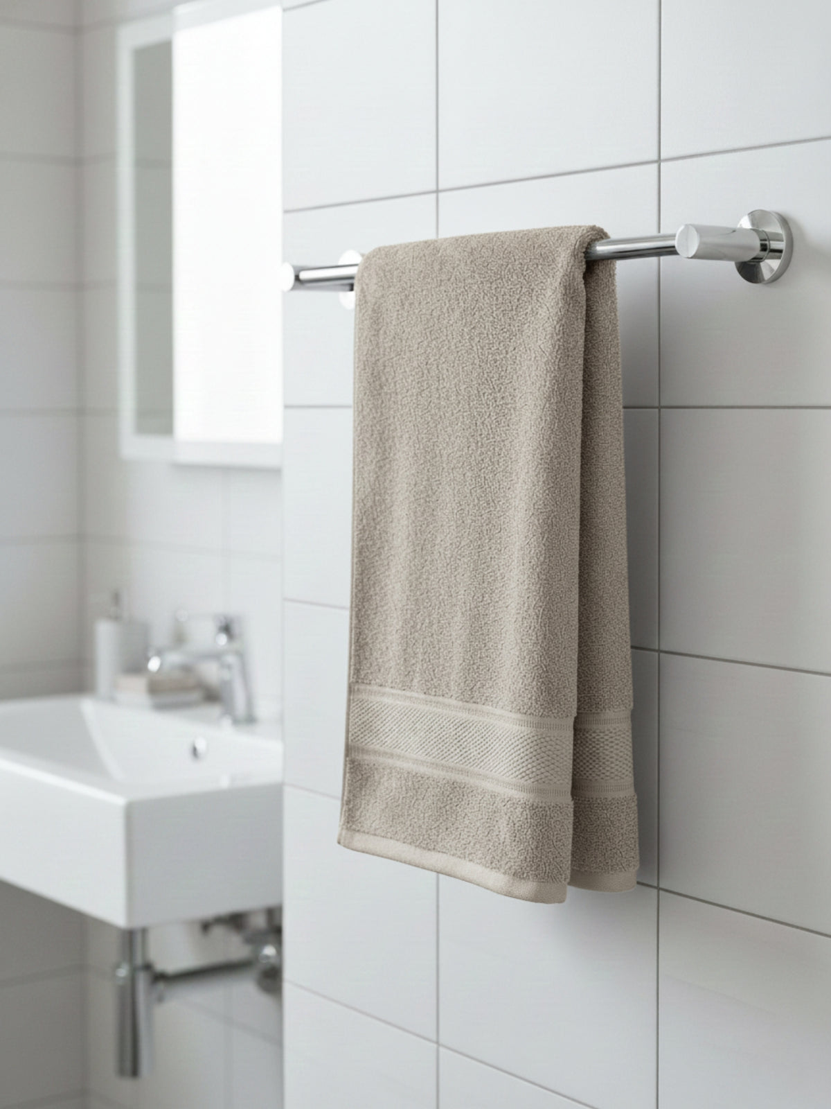 Himeya Classic 100% Cotton Extra-Large Bath Sheet Towel (90 cm x 180 cm) – Super Absorbent & Ultra Soft