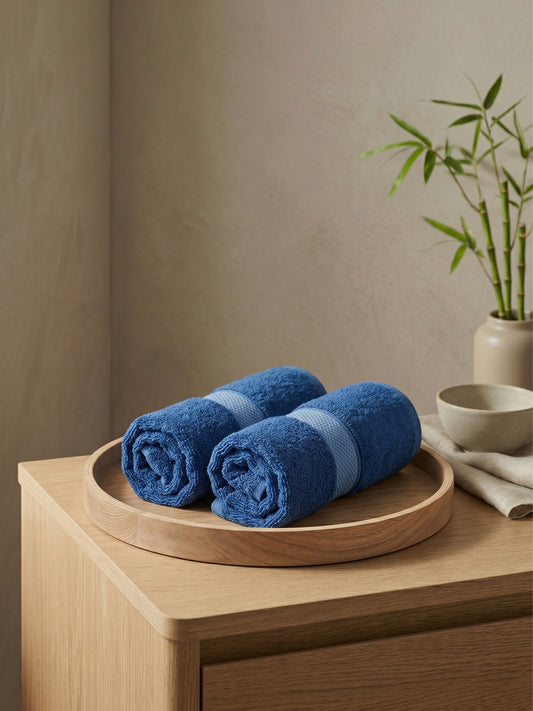 AtoZ Home Decor Bamboo Hand Towel Set (40x60 CM)