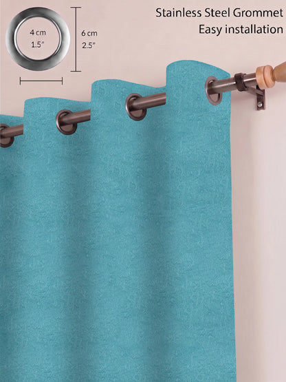 Organic Abstract Darkout Curtains – Custom & Readymade